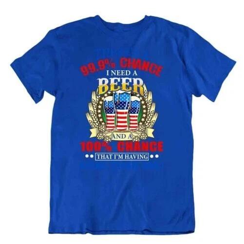 I need a Beer T-SHIRT BEACH HOLIDAY SUMMER ALOHA TEE beer Cap shirt 4XL