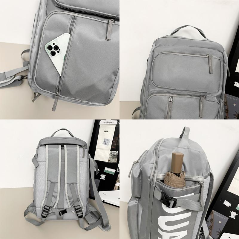 Fashionable And Simple Large Capacity Unisex Travel Backpack Made Of Oxford Material, Durable And Casual Backpack