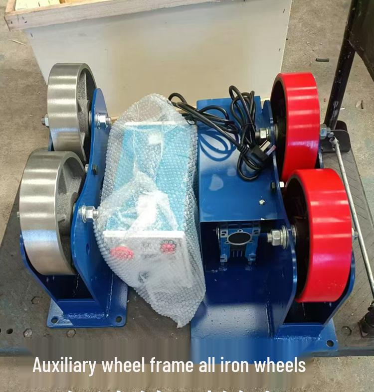 Automatic Welding Roller Bed with Adjustable Control for Pipe and Cylinder Positioning