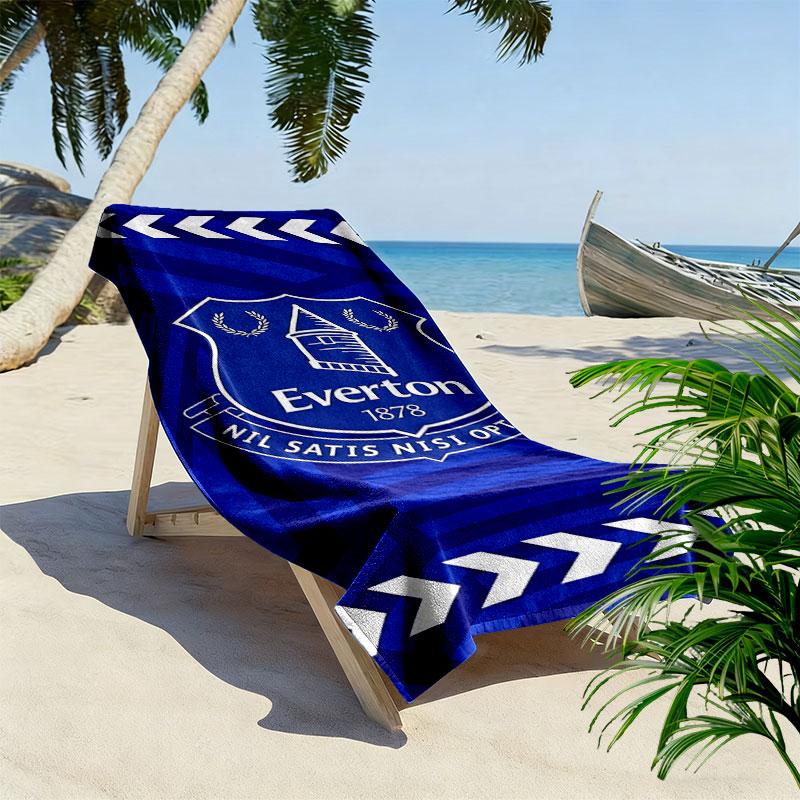 The Blues logo Print Beach Towel, Large Soft Quick Dry Towel for Beach Camping Swimming