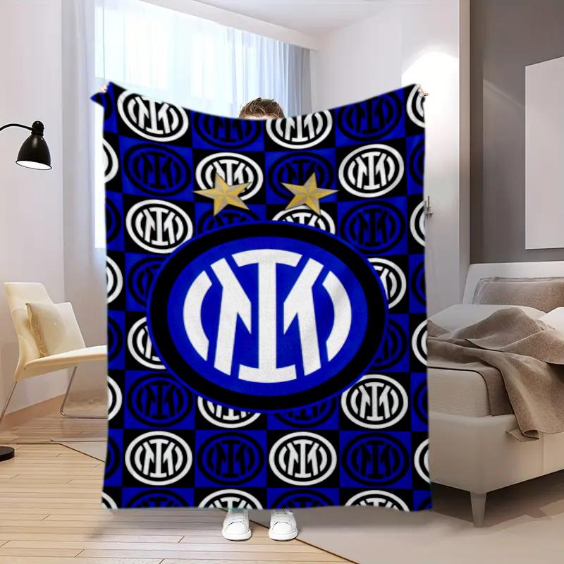 Famous F.C. Internazionale Milano football player Lautaro Martínez blanket Soft four season home bed office travel outdoor warm blanket L7