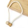 1 Pair Magnetic Curtain Tiebacks, Woven Rope Curtain Tiebacks, Decorative Curtain Holders, Drapery Holdbacks for Living Room Bedroom