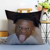 Internet Celebrity Energetic I-Ishowspeed Cushion Cover Washable Linen Pillowcase Soft For Sofa Bed Cozy Home Room Decor