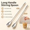 Long Handle Long Handle Spoon 316 Stainless Steel Mixing Spoon Stirring Spoon Coffee Stirring