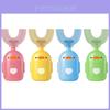Charming U-shaped Silicone Toothbrush For Kids 2-12y Gentle Oral Care Solution