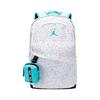 Jordan Starry Sky 26L Large Capacity Splash Print Trendy Polyester Backpack Unisex backpack Aurora-Blue JD2533215GS-003