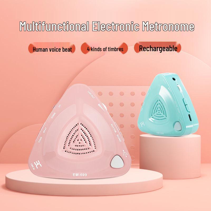 Yinuo EM-699 Electronic Metronome for Piano, Guitar, Drums, Guzheng, and Vocals - Precise Rhythm Keeper for Grade Exams.