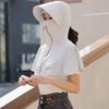 Spring Summer Wide Brim Sun Hat For Ladies With Adjustable Breathable Uv Protection