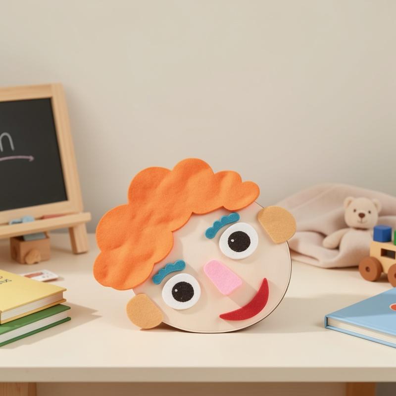 Children's Creative Cartoon Face-Changing Game Toy, Fun Expressions, Parent-Child Interactive Educational Toy