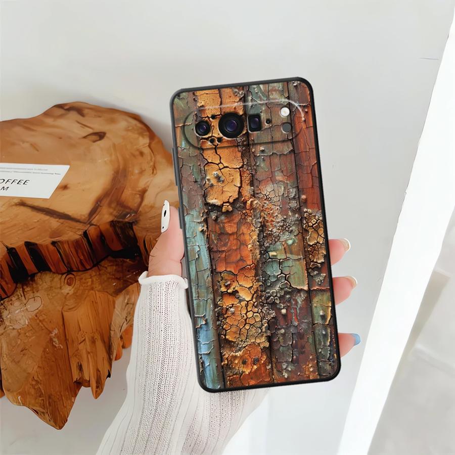 Retro Rust Funda Phone Cover Case for Google Pixel 7a 6a 6 7 8 Pro 10 9 Pro XL 8a 9a