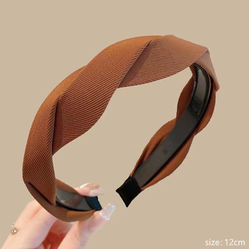 Women's Retro Korean Christmas Headband: High-End Autumn/Winter Hair Jewelry & Versatile Accessory