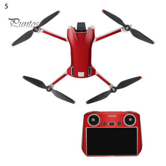 Practical Tear Without Leaving Glue Cool Patterns Drone Protective Decal Remote Control Stickers Drone Protector Flat Scratch Resistant