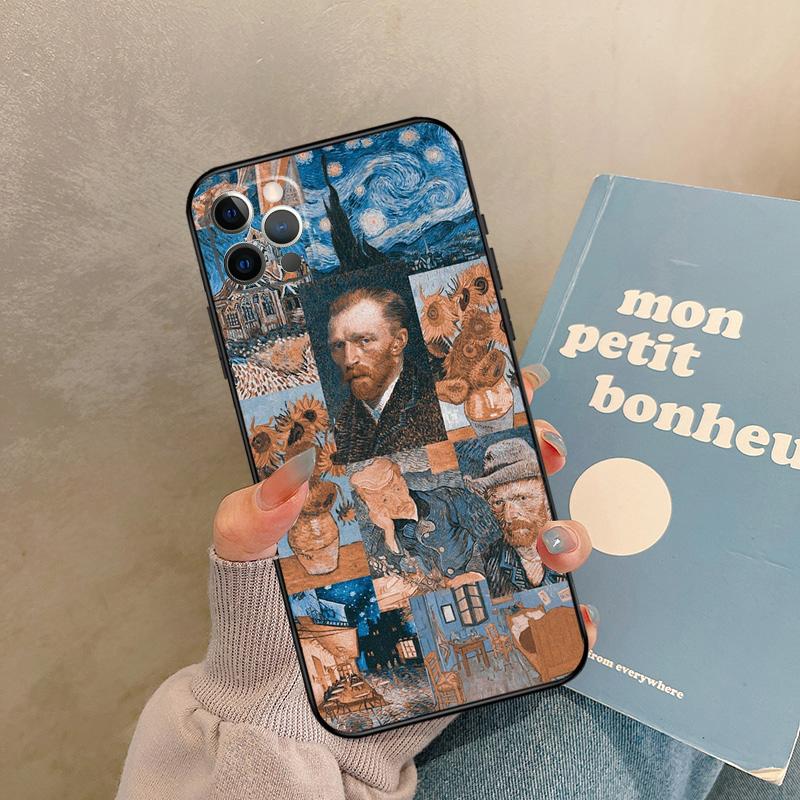 Renaissance Famous painting Collage Case For iPhone 17 Air 16 15 14 13 11 12 Pro Max 13 mini XR 15 16 Plus 16e Back Cover Shell