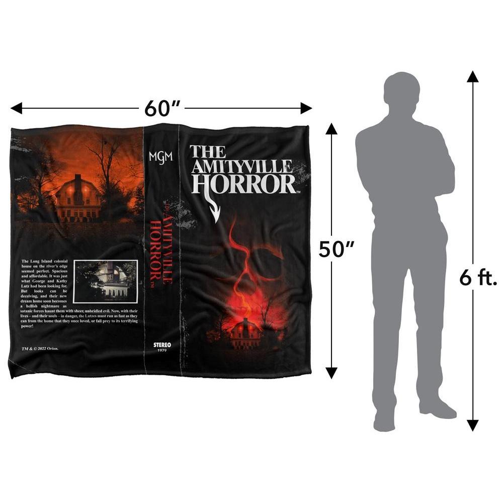 Amityville Horror Silky Front & Rear Supersoft Blanket
