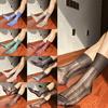 1 Paar Komfortable Nylon-Socken Atmungsaktive Business-Socken Mit Unsichtbarer Unterstützung Für Langes Tragen Selbstvertrauen