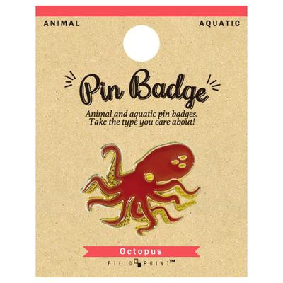 World Shoji Aquatic Octopus Pin Badge 109271