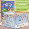 Wooden Magnetic Fraction Board Educational Toy For Third Grade Math Learning