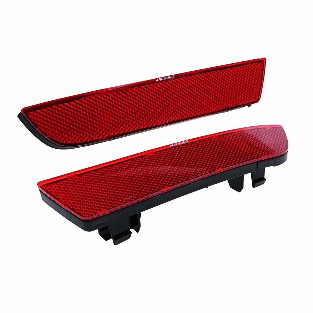 2PCS Rear Bumper Reflector For Mercedes For Benz W447 Vito Tourer Dualiner V-Class 2014-2019 Reflector Red Lens
