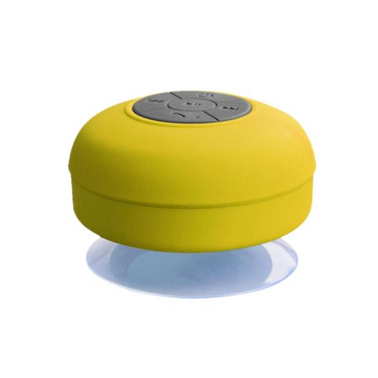 Mini Waterproof Suction Cup Bathroom Wireless Bluetooth-compatible Speaker Music Player