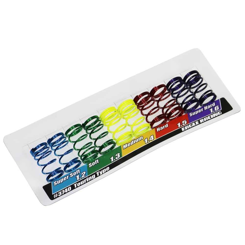 

Scale Variable Pitch Spring Set for Touring Types x 2 of 3740U 1/10 (5 Each)