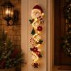 Weihnachts-Schneeflocken-Girlande für den Weihnachtsbaum DIY-Girlande mit LED-Lichtern Weihnachtsbaum-Girlande Hängende Weihnachtsdekoration