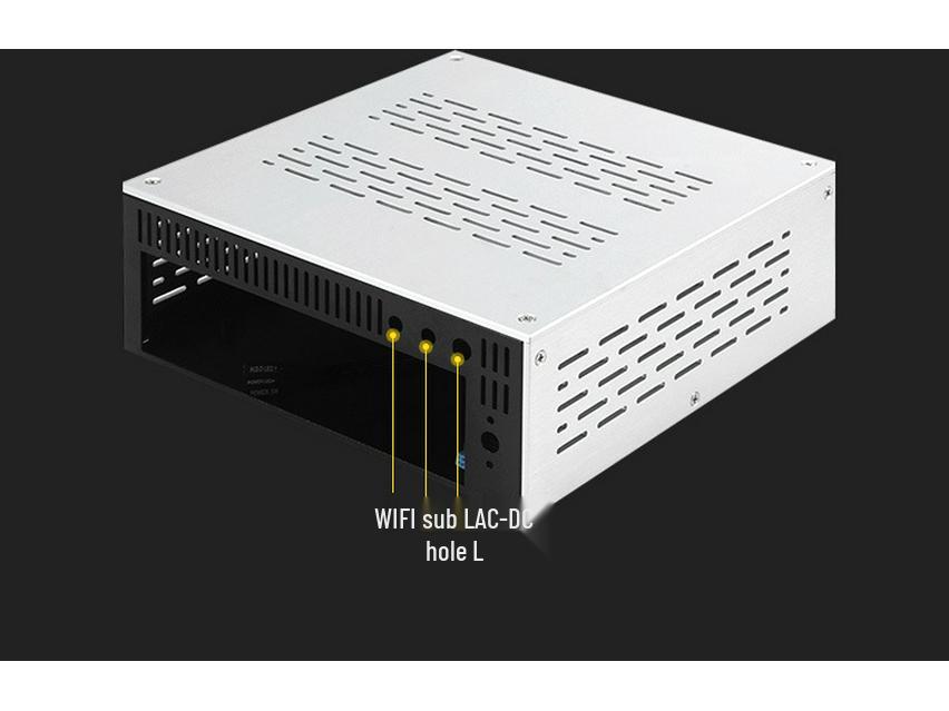 XQBOX A01 HTPC ITX Mini Chassis: Compact Horizontal Industrial Control Case