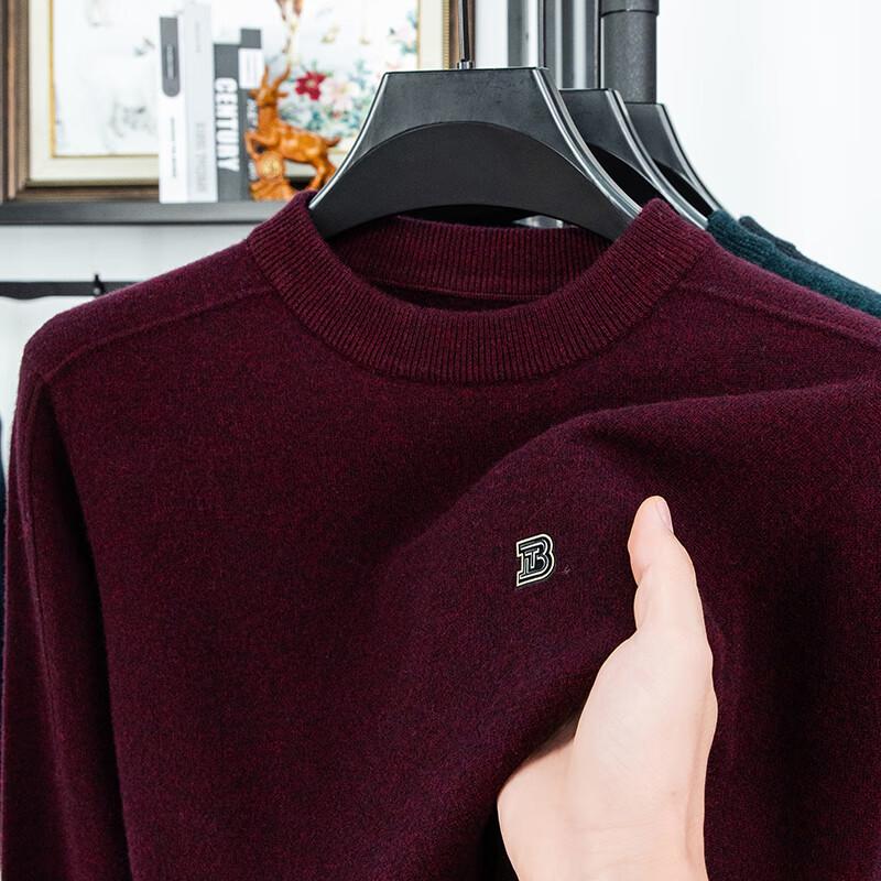 Firstview Men's Winter Thick 12-Gauge Wool Sweater