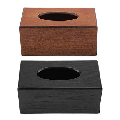 Rectangular Tissue Box Natural Elegance Wood Tissue Box for Living Room Bedroom Kitchen