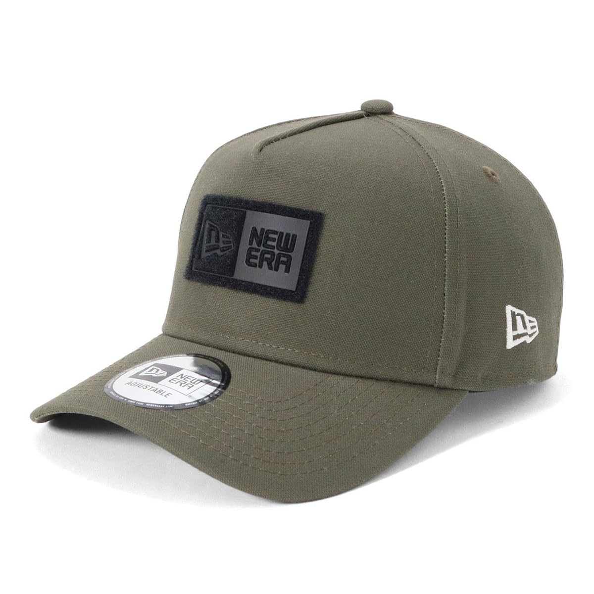Кепка New Era Outdoor Box Free OD Duck OLV, Логотип, Оливковый, Размер, 940AF, Велкро-патч, оливковый