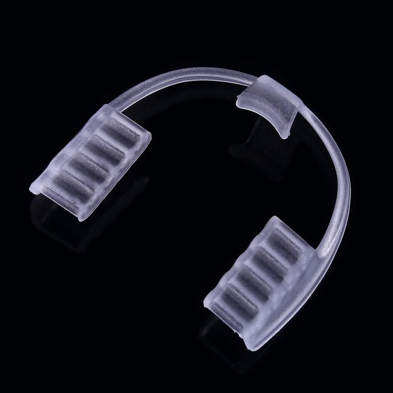 Gouttières anti-grincement des dents Aide au sommeil nocturne Silicone Protège-bouche dentaire Bruxisme Éliminer