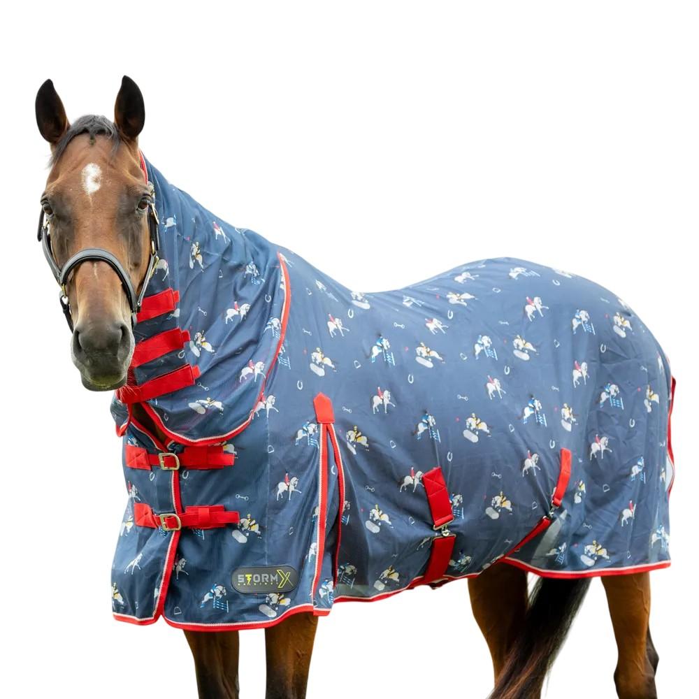 StormX Original Competition Ready Combo Neck Horse Fly Rug