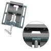Cast Iron Drill Press Vice Multi-Groove Vice Jaw Pads Bench Clamp Vise  Drilling