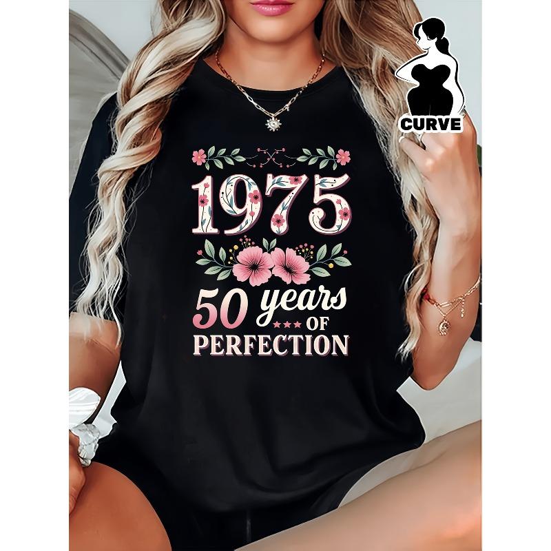 

Женская футболка большого размера с графическим принтом, свободная, с коротким рукавом S чёрный