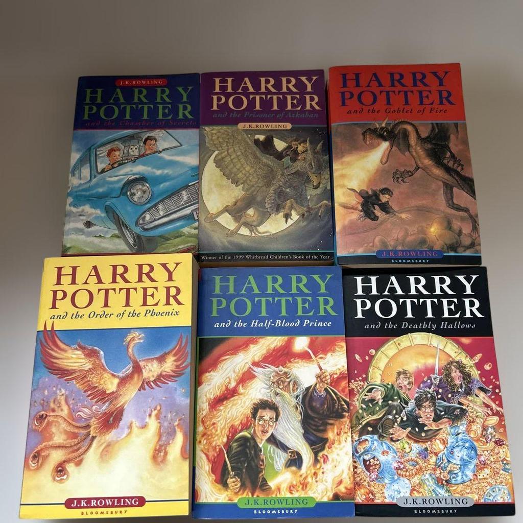 [USED] Harry Potter 6 Books