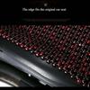 Summer  Wooden Bead Seat Cushion  Stitched by Hand  Comfortable and Breathable  Suitable for Office, Home and Car