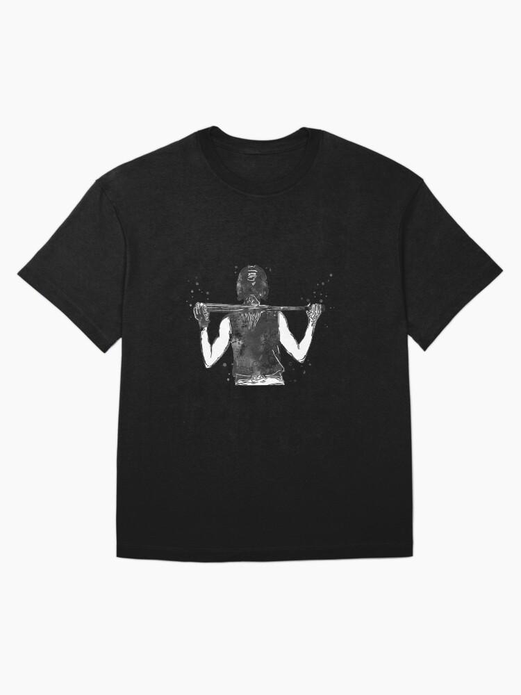 The Walking Dead Girl Softball Player Oversized Unisex T-Shirt