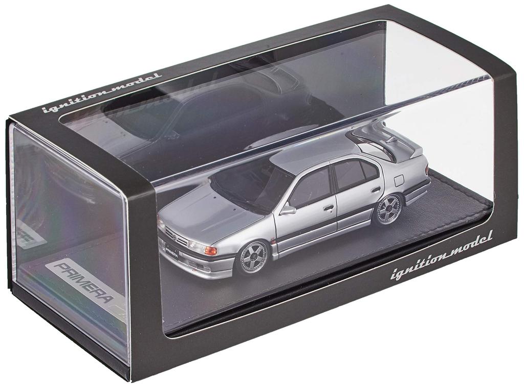 Ignition Model Nissan Primera Zilver Afgewerkt Product 1/43 (P10) 2.0Te