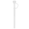 Silicone Long Reusable Straw with Straw Cover Drinking Straw Dustproof Soft Straw for Stanley 20/30/40oz Tumbler