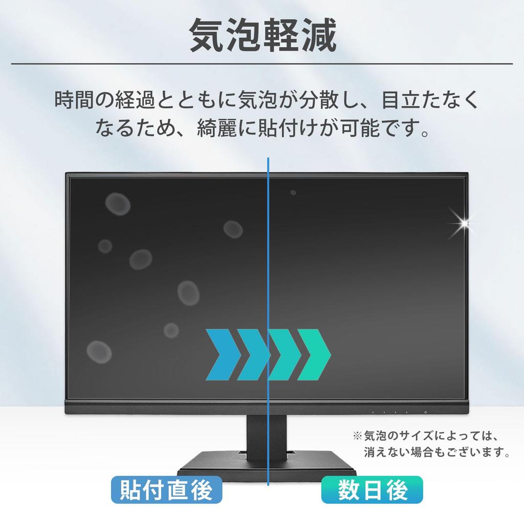 Screen Blue Light Blue Light 27-inch 169 Protector, Blocking, Fingerprint-Resistant, Antibacterial, Blocking, Ultra-Transparent