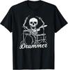 Cool Percussion Drum Sticks Skeleton Drummer Image T-shirt T-Shirt