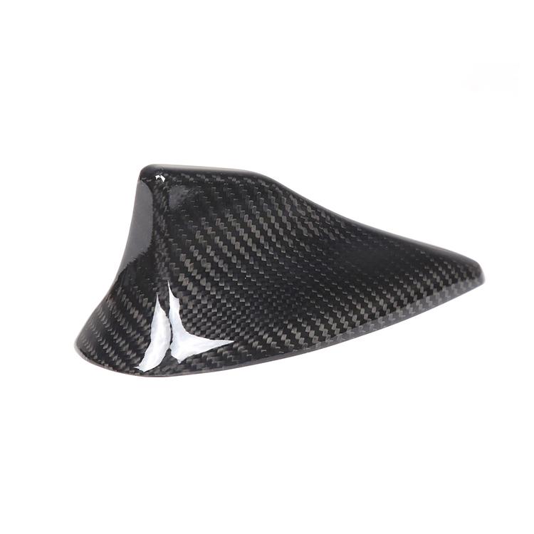 True Carbon Fiber Exterior Accessories Shark Fin Antenna Panel Protection Cover for 2013 - 2024 Jaguar F-TYPE CarbonFiber Custom