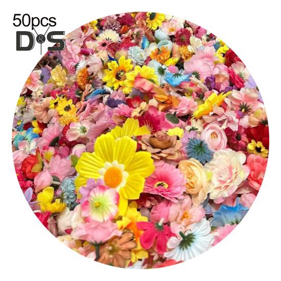 Künstliche Blumengirlande, künstliche Wildblumen, hängende Dekoration, künstliche Blumenranken, Vorhang für Frühling, Sommer, Haus, Garten, Hochzeit, Party, Bogen, Wanddekoration