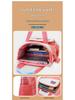 Cool Dyman Student Backpack - Versatile, Large-Capacity, Hand-Carry, Double/Single Shoulder, Crossbody Bag for Campus & Tutoring.