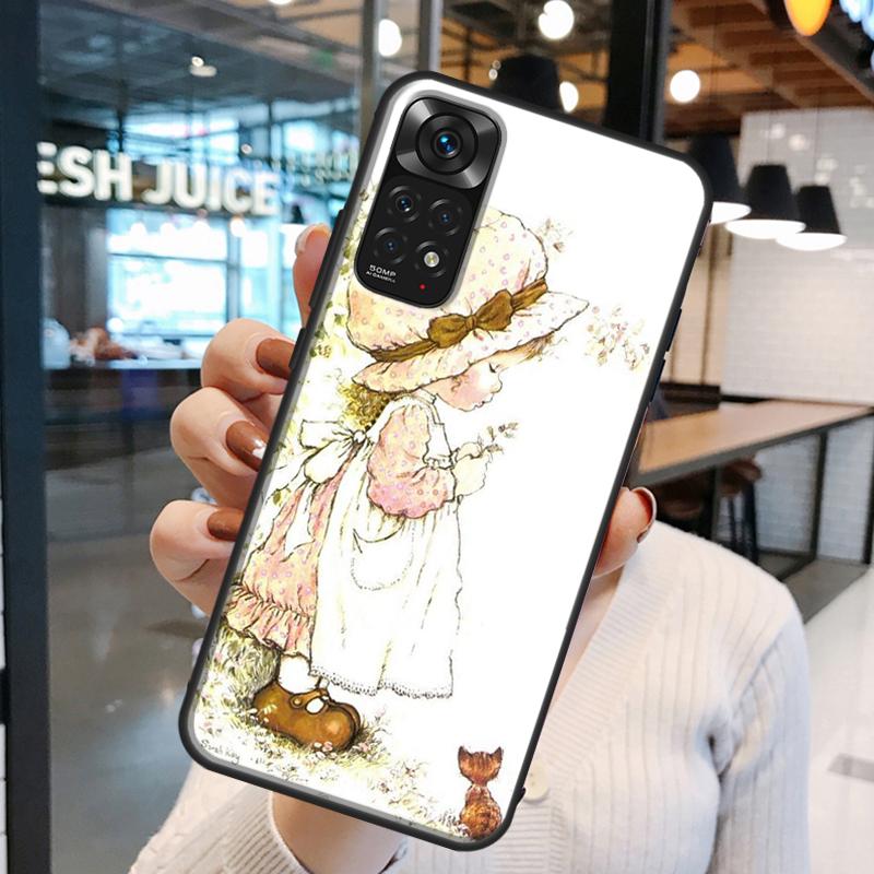 Sarah Kay pattern Case For Xiaomi Redmi Note 12 8 9 10 11 Pro Note 12S 11S 10S 9S Redmi 10C 10A 9C 12C Cover