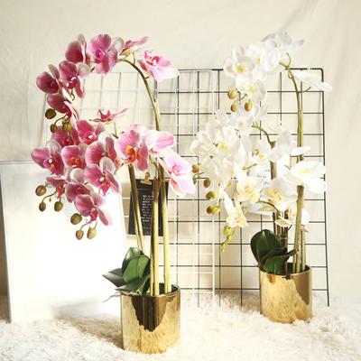 1 Stück künstliche Orchideenpflanze, natürliche, realistische Haushaltsprodukte, künstliche Orchideenpflanzen, Dekoration für Geschäfte