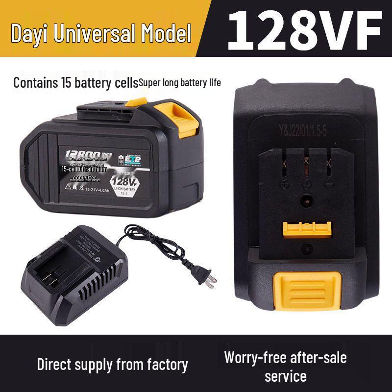 Universal 48VF/88VF Impact Wrench Battery & Charger for Angle Grinder and Electric Hammer