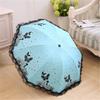 Fashion Folding Rain Umbrella Women Windproof Sunshade Parasol Girls Anti-UV Waterproof Umbrellas Portable Travel Men Sombrilla