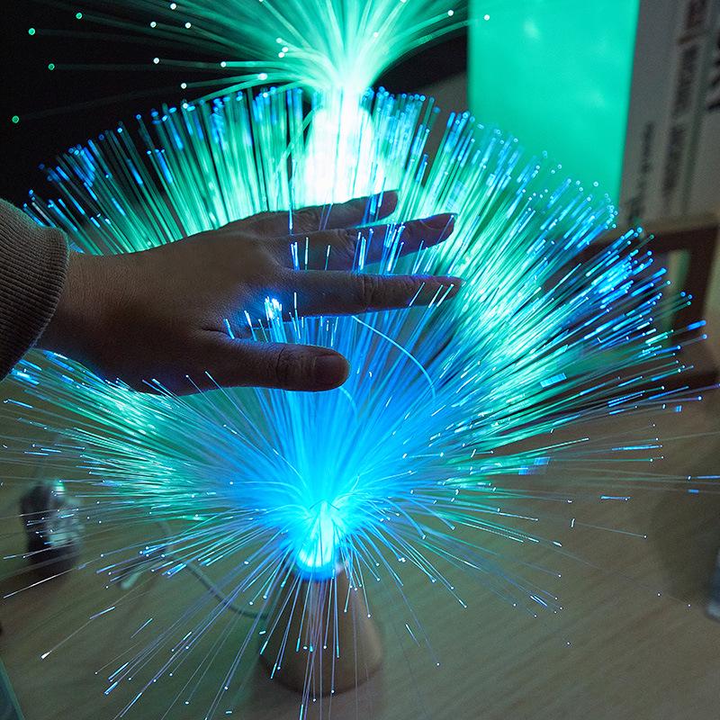 Color-Changing Fiber Optic Starry Sky Lanterns - Festival Light-Up Toy Decorations