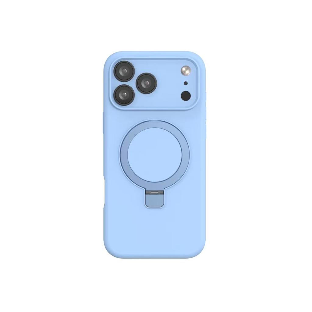 For iPhone 17 Pro Max 17Air Case Protective Liquid Silicone Magsafe Phone Holder Hand Feel Mobile Phone Cover