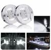 1-4pcs Blue+White Marine Boat LED Deck Courtesy Lights Waterproof Stern Transom Lamp